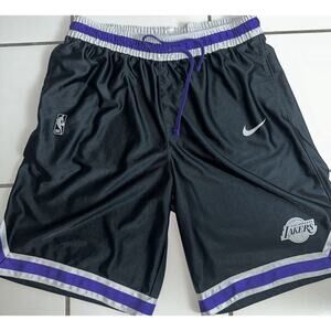 LOS ANGELES LAKERS NIKE COURTSIDE NBA SHORTS 'Chrome' Sz XL
